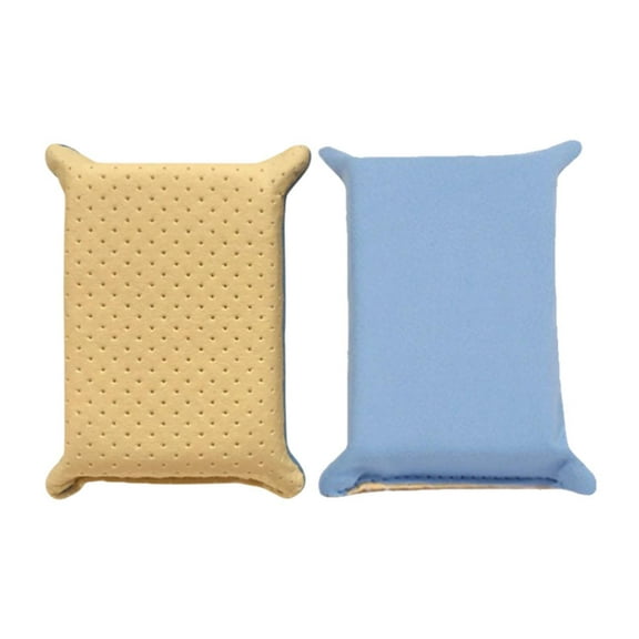 EHJRE 2Pcs Window Defogger Sponges Car Windshield Cleaners Multifunctional Washable No Light Blue