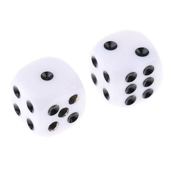 EHJRE 2pcs Fun Russian Dice Deluxe Forcing Dice Magic Tricks Props Classic Novelty &