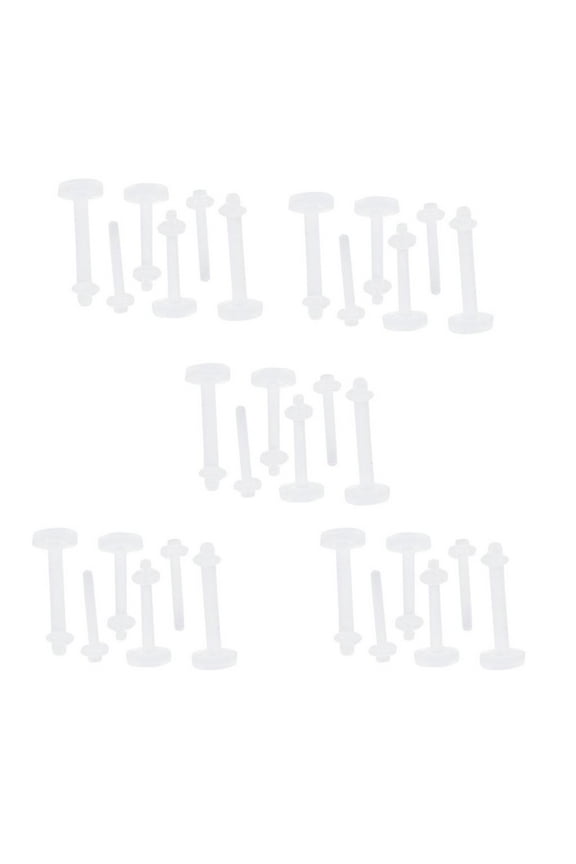 30pc 16G & 18G Clear O Retainers Labret Piercing s ,