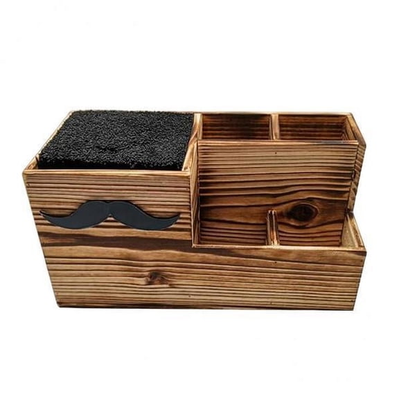 EHJRE 3X Premium Salon Scissors Container Hair Cutting Box Brushes Salon Tool Case
