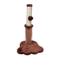 thumbnail image 1 of EHJRE 48cm Stable Cat , Climbing Shelf Cat Scratcher , Round Base Kitten Pets Scratch Poles - Brown, 1 of 8