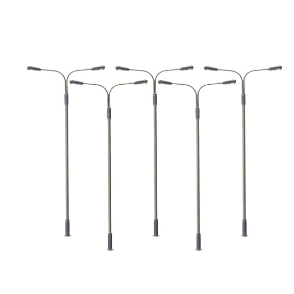 EHJRE 5 Pieces Mini Street Lights Model Layout Lights DIY Projects Railway Train Model height 7.5cm