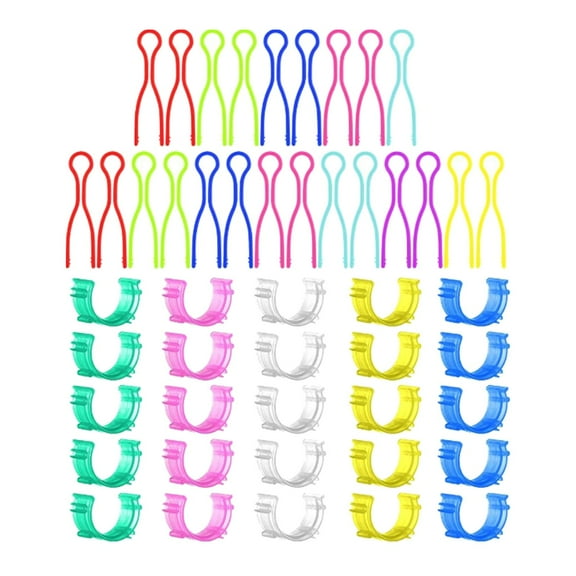 EHJRE 50 Sewing Thread Bobbin Holder Bobbin for Embroidery Quliting