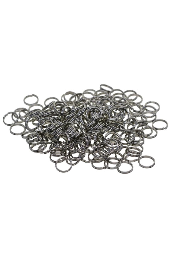 500pcs Key s Metal Keychain s Split s Flat for Attachment 8mm