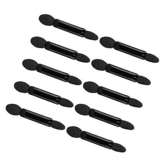 EHJRE 5x10pcs Disposable Sided Eyeshadow Brush Sponge Tipped Makeup Applicators 5 Pcs
