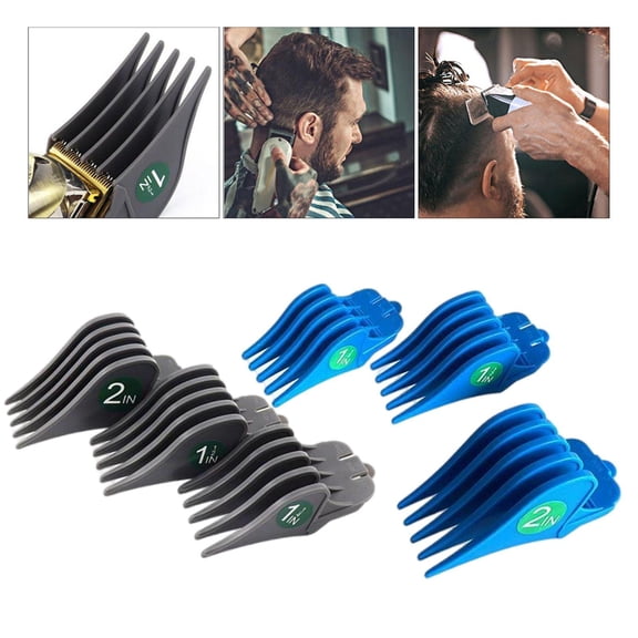 EHJRE 6 Pcs Hair Limit Combs Set 32mm /38mm /51mm Cutting Guard Attachment