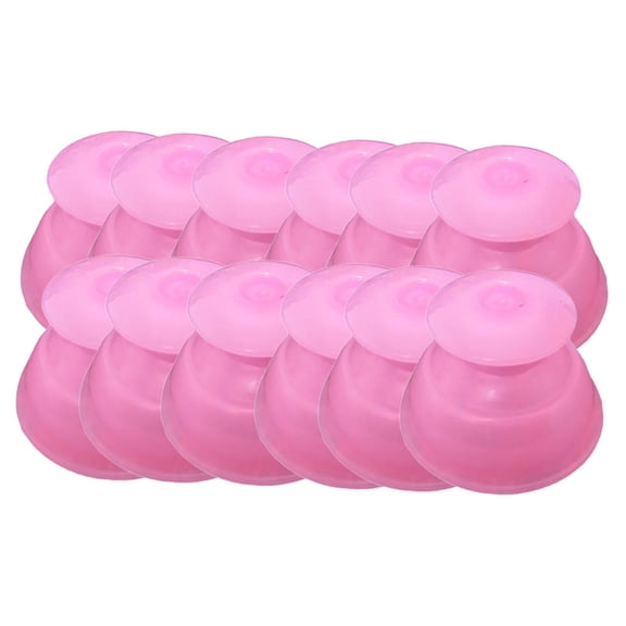 EHJRE 6 Pieces Cupping Cups Cupping Set Vacuum Massage Cup Suction Cup Cupping Glasses Fireless Portable for Muscle Regeneration Recovery 12 Pieces