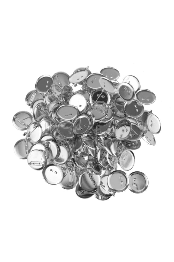 95pcs Brooch Base Trays Backs Pins Setting DIY Findings 2 Cm 95pcs 95pcs 2cm