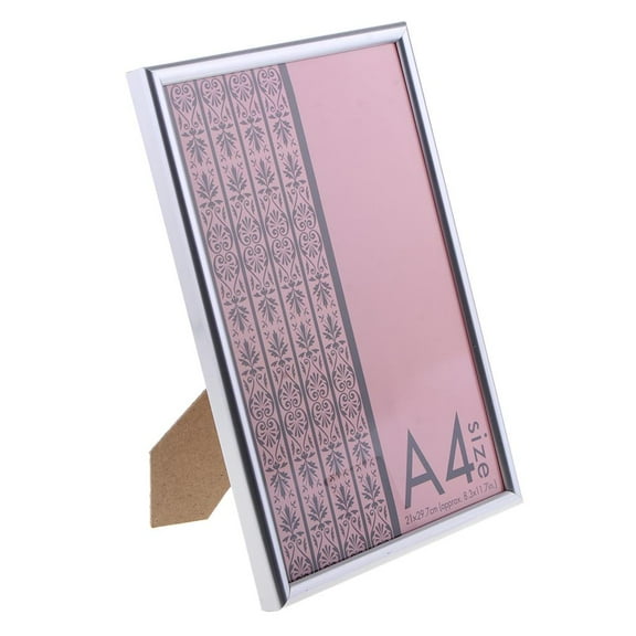 EHJRE A4 Wooden Frame for Documents Artwork Photos Picture Holder or Display -