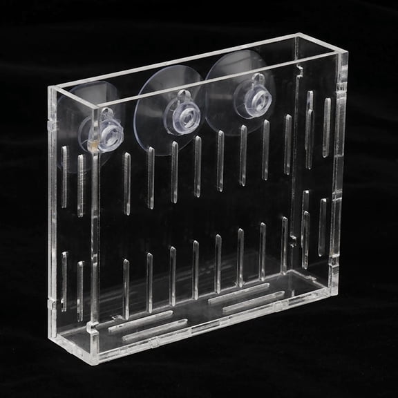 EHJRE Acrylic Wall Hanging Vase Plant Holder Clear Holder Pot Aquarium Planting Cup