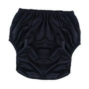 EHJRE Adult Leakproof Underwear for Incontinence Underpants Pull on Cover Pants for Men Women Waterproof Diaper Covers for Disabled XXL Black