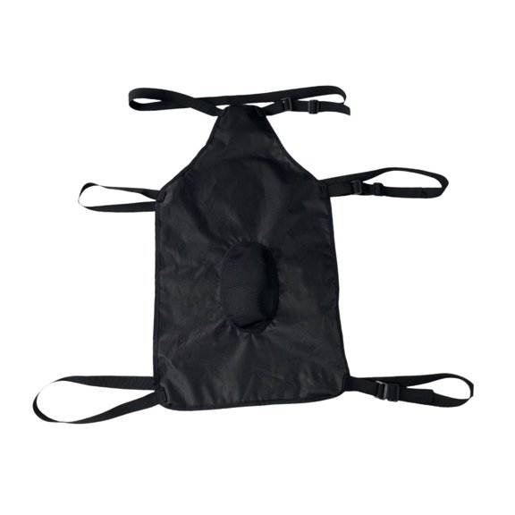 EHJRE Anti-breeding Apron for Sheep, Anti-mating Skirt, Reliable, Wear-resistant, Practical, with Adjustable Strap for Goats And Sheep Black Oxford cloth