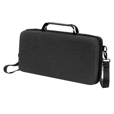EHJRE Audio Interface Carrying Case Black EVA Compact Detachable Top Pouch Lightweight