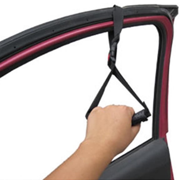 EHJRE Automotive Car Grab Handle Adjustable Standing Aid Safety Handle Wear Resistant Premium Great Compatibility Black Automobile Cane Universal
