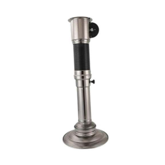 EHJRE BBQ Exhaust Pipe Barbecue Furnace Tube Stretching Upper Smoke Tube for Grill Black