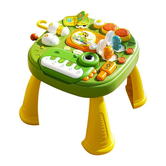 EHJRE Baby Activity Table Portable Musical Learning Table for Kids Toddlers Infant
