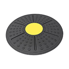 EHJRE Balance Board Core Training Disc Non Slip Device for Physical Therapy and Muscle Yellow