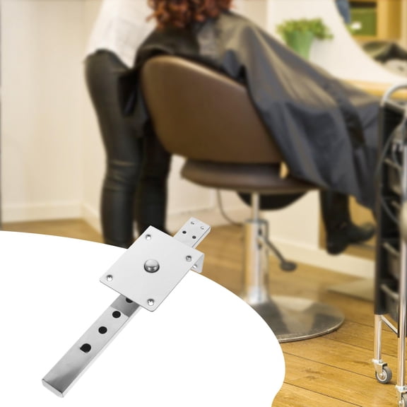 EHJRE Barber Chair Headrest Bracket, Metal Headrest Support Salon Chair Parts, Professional Barber Shop Accessory Easy Installation