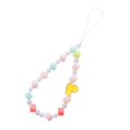thumbnail image 1 of EHJRE Beaded Phone Lanyard Wristlet Lightweight Cute Beaded Phone Case Wrist Strap 22cm, 1 of 9