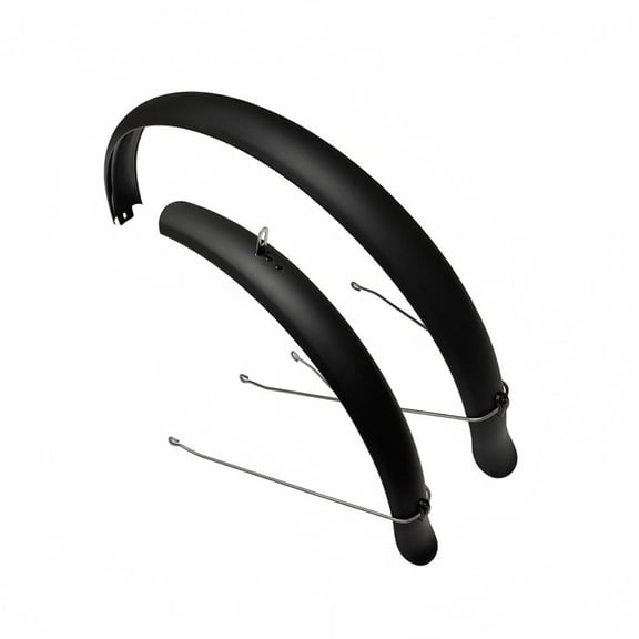 EHJRE Bicycle Splash Guard Front Rear Full Coverage Matte Finish Universal Fit for MTB Commuters in Rain and Slush