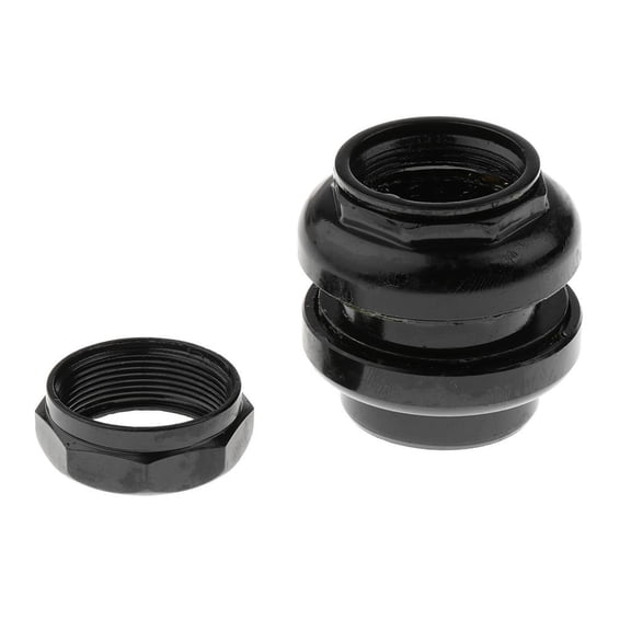 EHJRE Bike Fully Integrated Scooter Headset Bearings 1'' Threaded Road Bike Headset Black