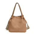 thumbnail image 1 of EHJRE Bucket Bag for Women Detachable Shoulder Strap Portable Stylish Commuting Travel Brown, 1 of 9
