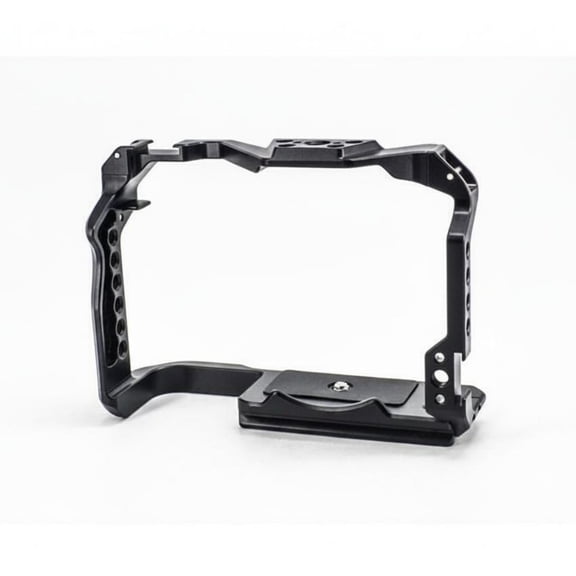EHJRE Camera Cage Handle Rig Aluminum Alloy Full Enclosure Protection for Canon EOS R8 Content Creators on the Go