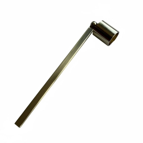 EHJRE Candle Snuffer Wick Extinguisher Bell Electroplated Stainless Steel Firm Hold for Wedding Venue Romantic Dinner