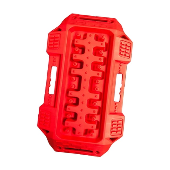 EHJRE Car Traction Board Tire Traction Device Multifunctional Anti Slip Tire Traction Red