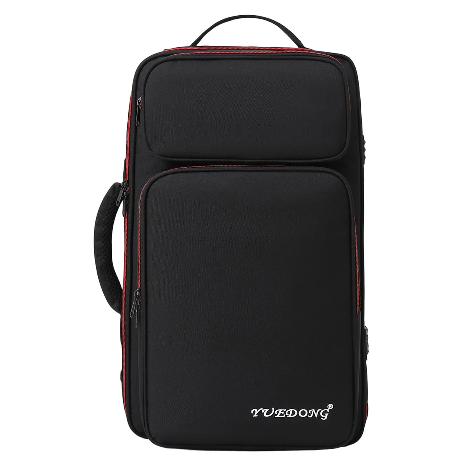 EHJRE Carry Soft Case for Pedal Board Oxford Cloth Shockproof Multi Effects Zipper Bag Large