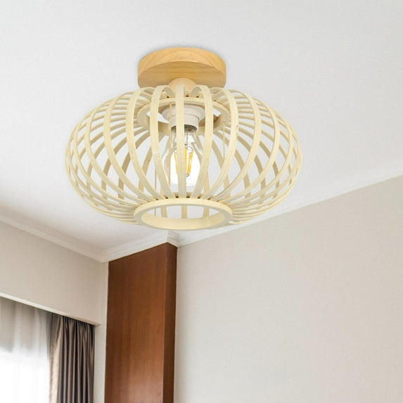 EHJRE Ceiling Lamp Ceiling Lampshade E27/E26 US Adapter Boho Vintage Pendant Light Shade for Hallway Bar Apartment Kitchen Tea Room