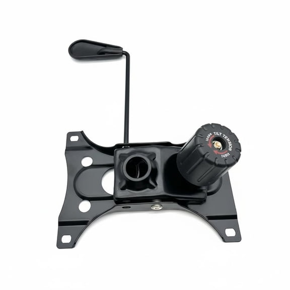 EHJRE Chair Tilt Mechanism Base Plate Steel Construction Adjustable Height and Recline Resistance for Office and Gaming Chairs