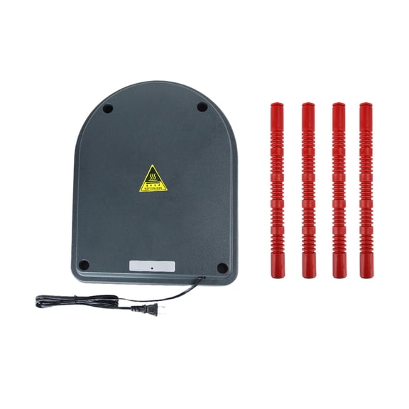 EHJRE Chick Brooder Heater Plate Warmer Brooder Plate for Chicks Ducks, Keep Warm, Energy Saving Poultry Supplies Adjustable Height