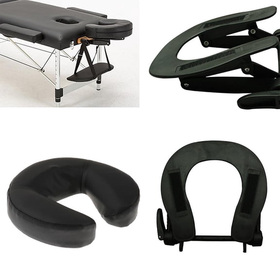 EHJRE Comfort Adjustable Face Cradle For Massage Table With Massage Standard Face Cushion Pillow For Spa Massage Table Bed
