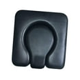 thumbnail image 1 of EHJRE Commode Seat Cushion 4cm Thick Seat Padded for Bedside Commodes Seniors Home Black, 1 of 9