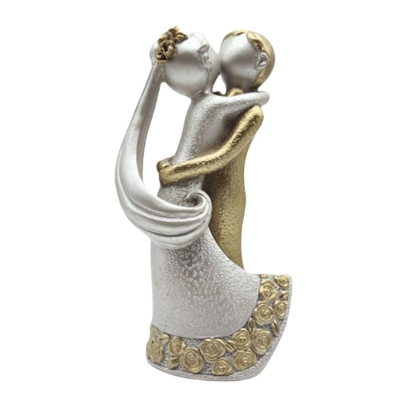 EHJRE Couple Figurine Romantic Statue Artwork Home Decor Gift Centerpiece