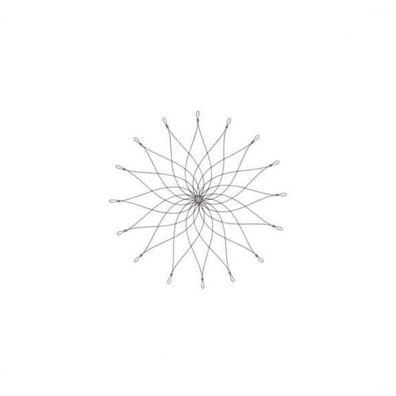 EHJRE Crustacean Net Fish Trap Folding Cage Stainless Steel Wire Quick Sink Design for Ocean Pier and River Use