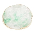 thumbnail image 1 of EHJRE Crystal Imitation Agate Make Up Nail Art Palette Drink Coaster/Cup Mat Green, 1 of 9