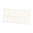 thumbnail image 1 of EHJRE Cured Gel Nail Polish Strips Stickers Cured Gel Nail Strips (16Pcs) Waterproof Glossy Manicure Nail Art Decor for Woman Girls White, 1 of 8