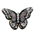 thumbnail image 1 of EHJRE DIY 3D Butterfly Rhinestone Sew/Iron on Appliques for Clothes Bag Hat, 1 of 9