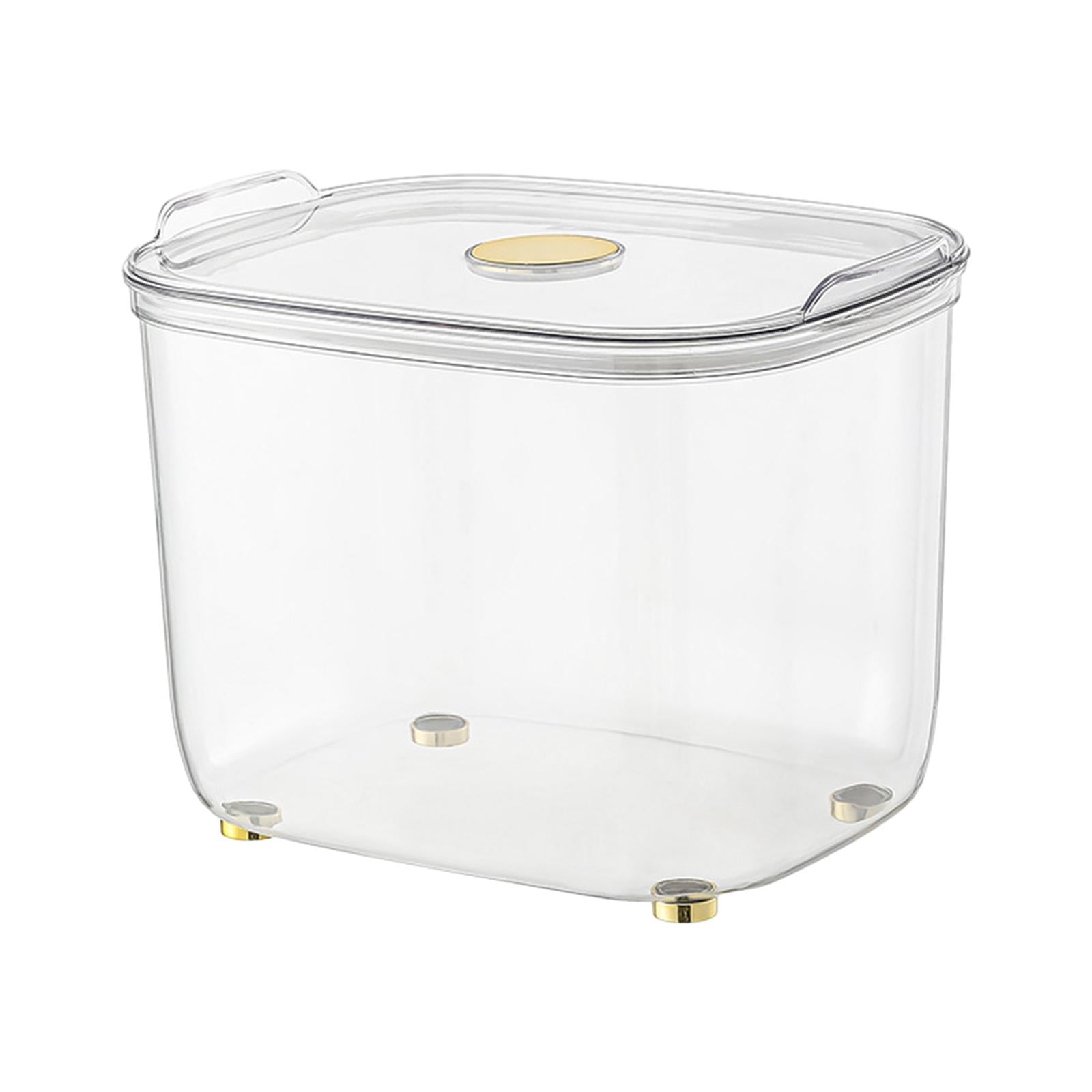 EHJRE Desktop Aquarium Tank Desktop Fish Tank Tank Fish Bowl Accessories Transparent Pet Material Drop Resistant Suitable for Home Office Desk large