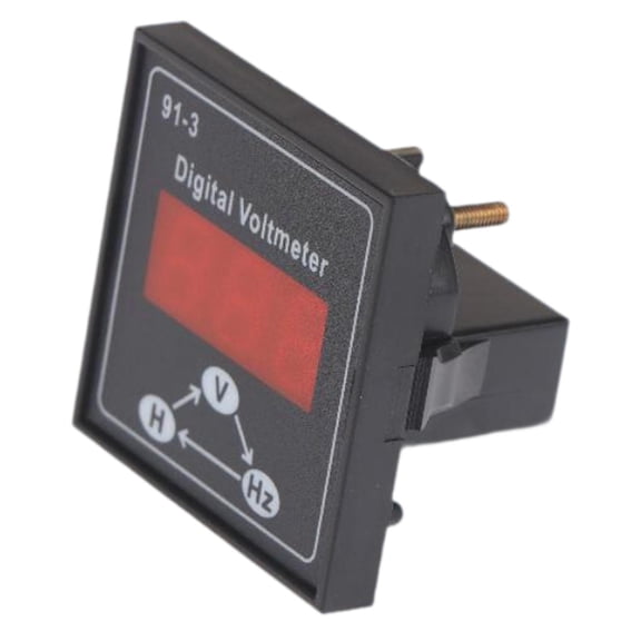 EHJRE Digital Voltmeter 3 Digit LED Display Replacement Professional Voltage Meter Voltage Gauge for Home Garage Repairing Workshop