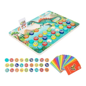 EHJRE Dinosaur Matching Game - Educational Game to Promote Hand-Eye Coordination -