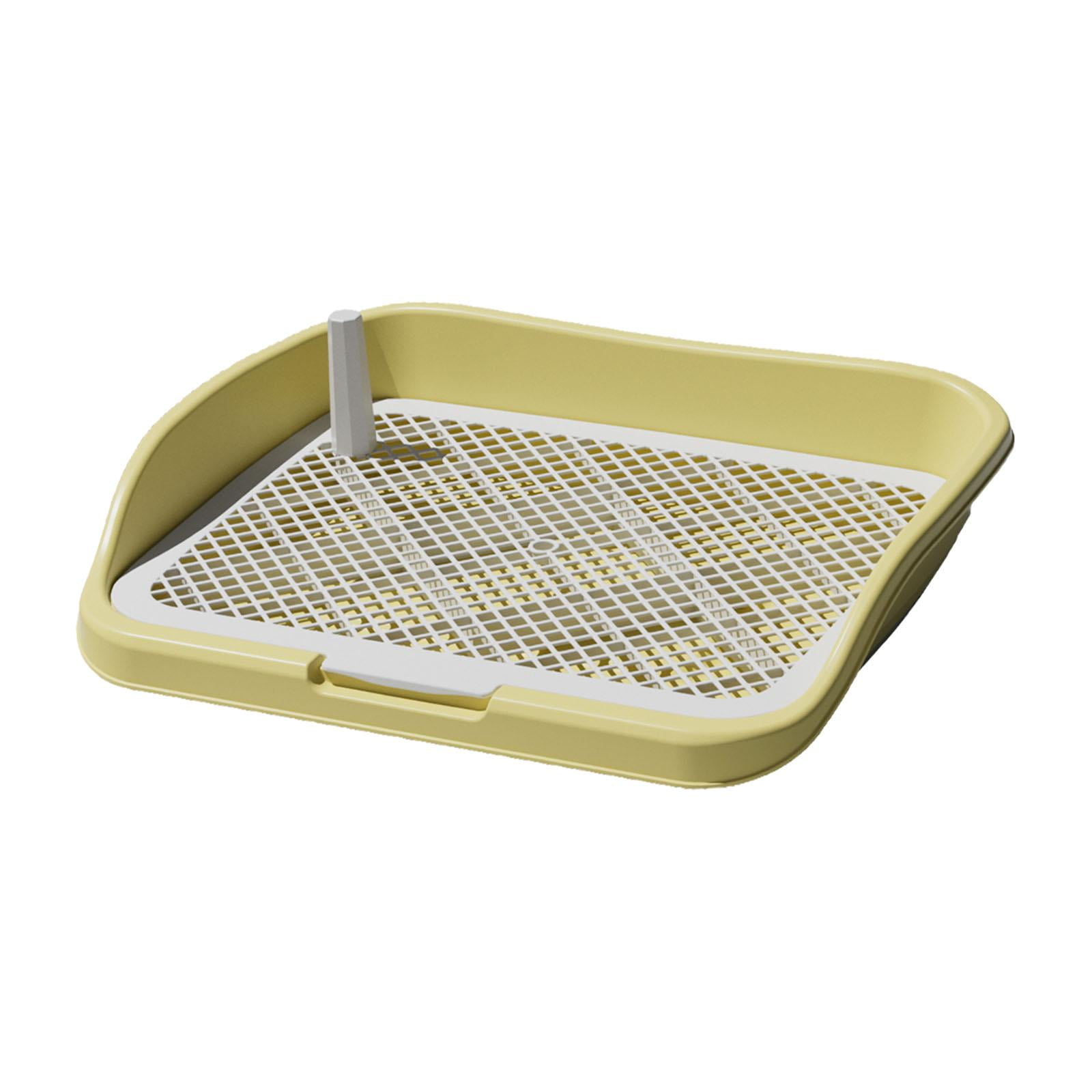 EHJRE Dog Toilet Pee Pad Holder Dog Potty Tray Grids Training Toilet