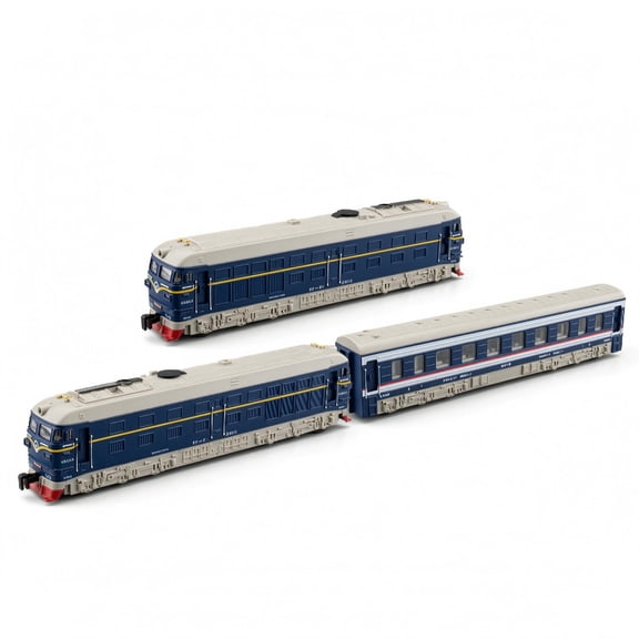 EHJRE Electric Train Model Locomotive Three Section Design with Spray Smoke and Light Up Features for Youth Display