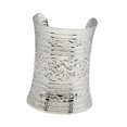 thumbnail image 1 of EHJRE Ethnic Wide Open Cuff Bangle Bracelet Embossed Charms Fashion Jewelry, 1 of 5