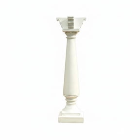 EHJRE European Style Pillar Ornament Classical Design Resin Column Figurine Detailed Carving Miniature Roman Column for Model Room, Shop Window Cylinder