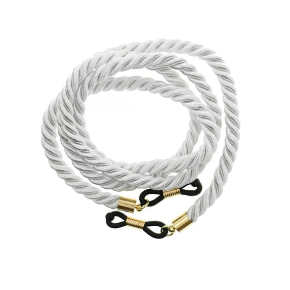 EHJRE Eyeglass Strap Sunglasses Retainer Versatile Portable Fashion Anti Lost Eyeglasses Holder Straps Neck Lanyard Cord Adult Kids white