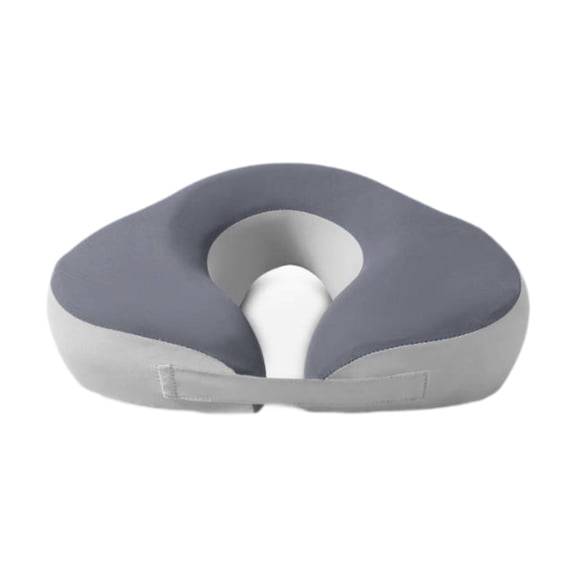 EHJRE Face Down Pillow Lightweight Face Down Prone Pillow for Travel Home Sleeping Gray