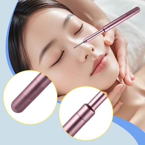 EHJRE Facial Reflexology Massage Tool Point Massage Pen Manual, Metal, Lightweight Hand Tool Portable for Leg Arm Finger Body Hand